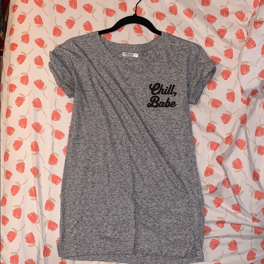 “chill, babe” t-shirt. barely worn.